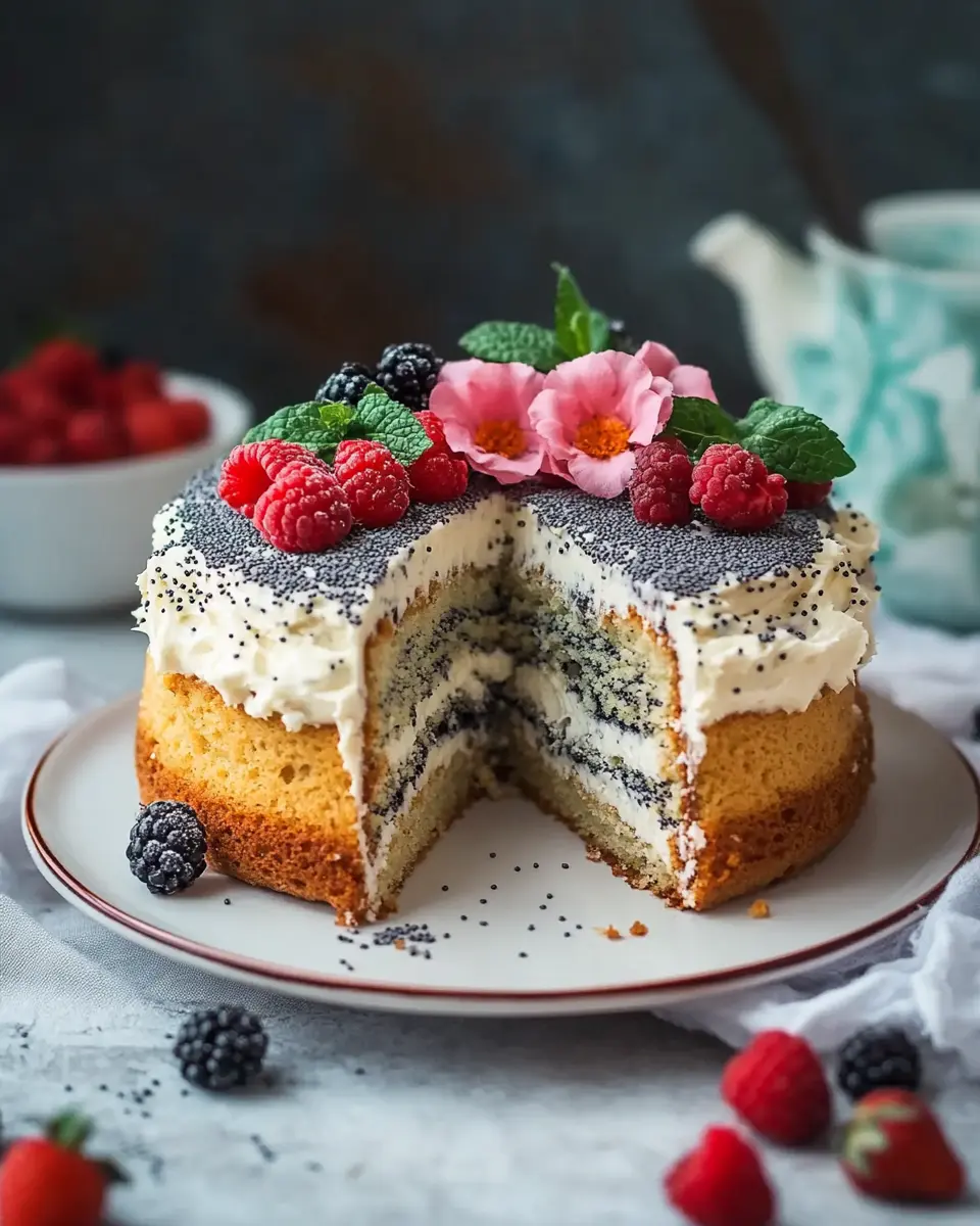 Joghurt Mohn Kuchen First Image First Image