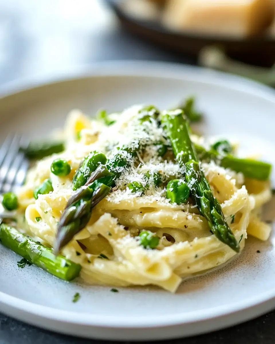 Pasta mit grünem Spargel und Parmesan: Cremig & Schnell Genießen 7 jsim2jrwqluapga432fv
