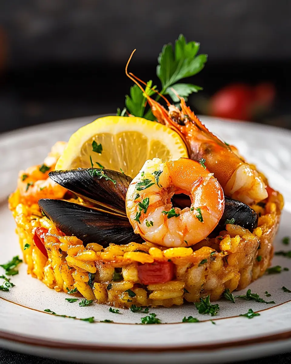 Paella-Törtchen mit Meeresfrüchten: Indulge in Flavorful Bliss 5