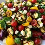 Grillsalat mit Hirtenkäse – Bester Sommersalat First Image First Image