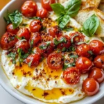 Heißer Honig-Tomaten-Burrata-Dip First Image First Image