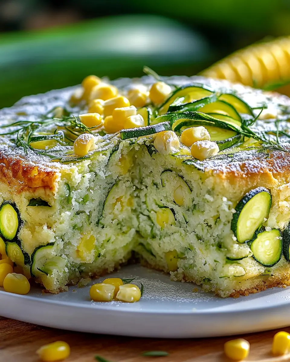 Zuckermais Zucchini Kuchen: The Best Sweet Surprise Ever 5