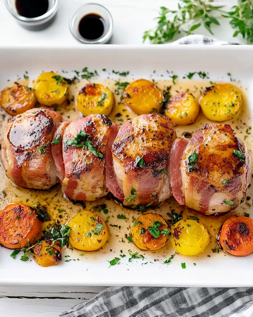 Schweinefilet im Speckmantel First Image First Image