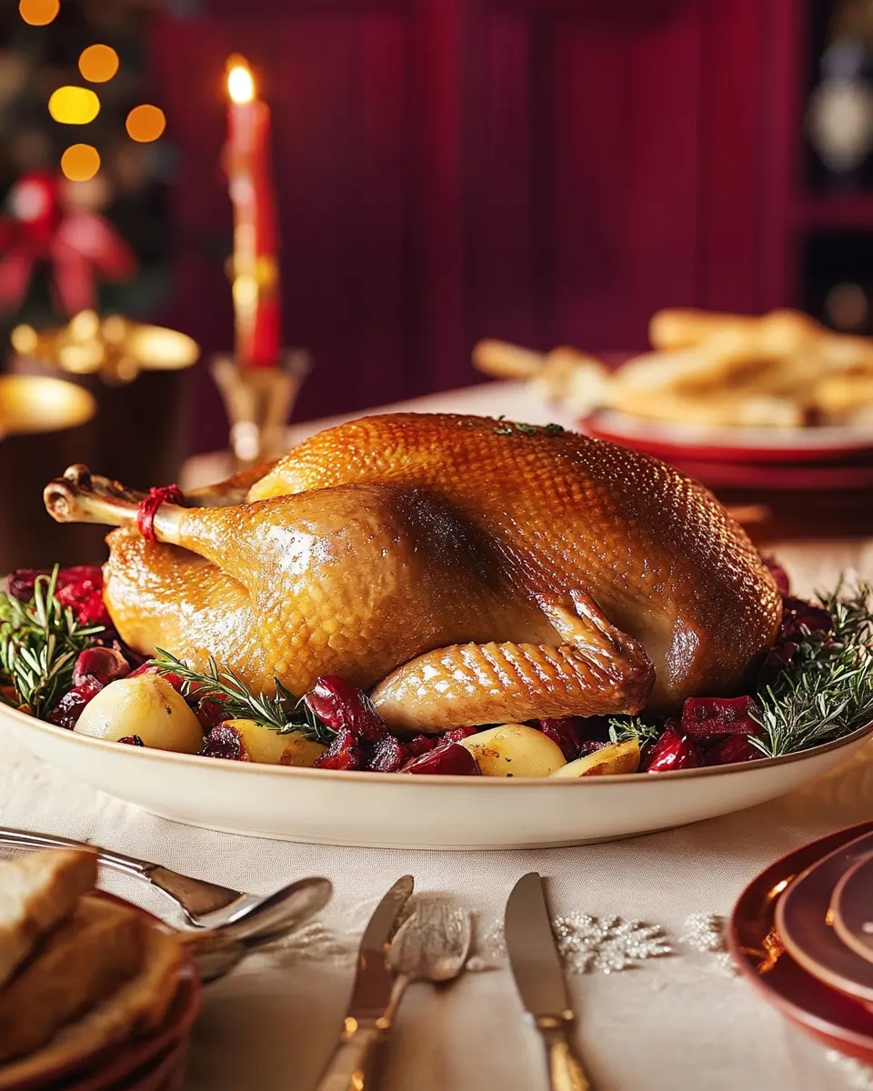 Gans easy – einfache Weihnachtsgans First Image First Image