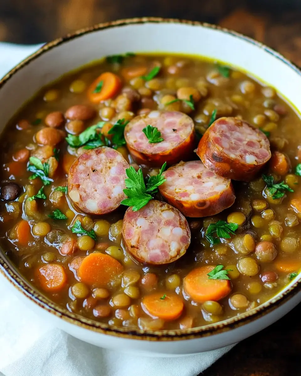 Linsensuppe mit Würstchen: The Best Cozy Comfort Food 6
