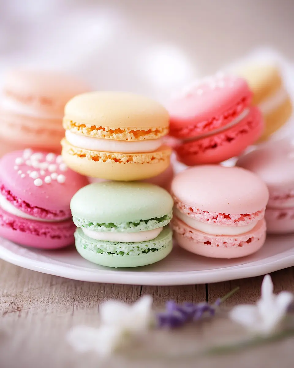 Bunte Macarons First Image First Image