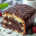 Kuchen mit Schokostreuseln – Bester Rührkuchen First Image First Image