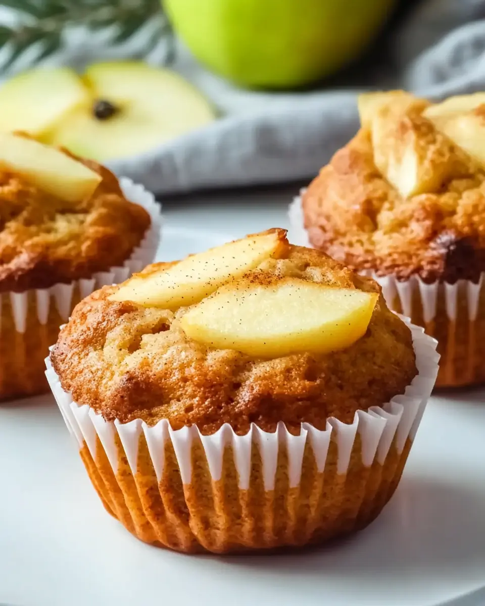 Gesunde Apfelmuffins ohne Zucker First Image First Image