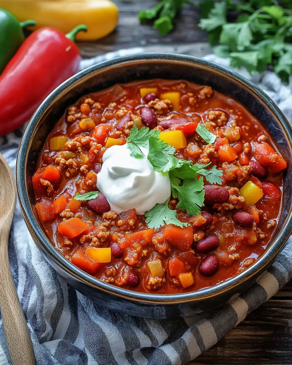 Chili con Carne Rezept schnell und einfach First Image First Image