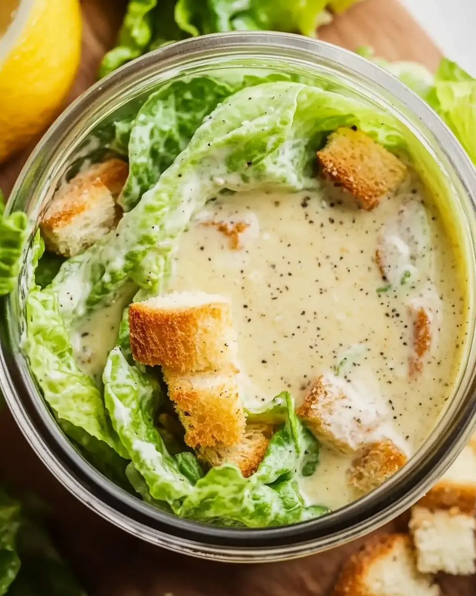 Caesar Salatdressing: The Best Creamy Twist You'll Love! 7