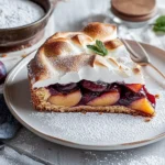 Pflaumenkuchen mit Baiser First Image First Image