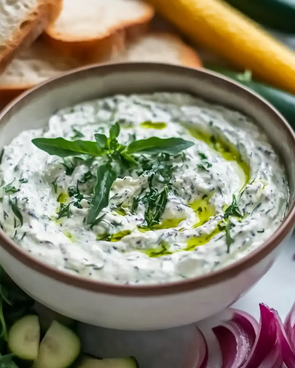 Bärlauch Feta Dip – Der cremige Frühlingsklassiker für Brot, Grill & Gemüse First Image First Image