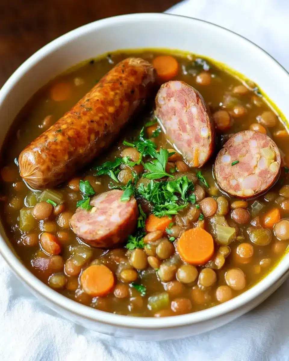 Linsensuppe mit Würstchen: The Best Cozy Comfort Food 5
