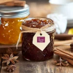 Wintermarmelade mit Etiketten First Image First Image