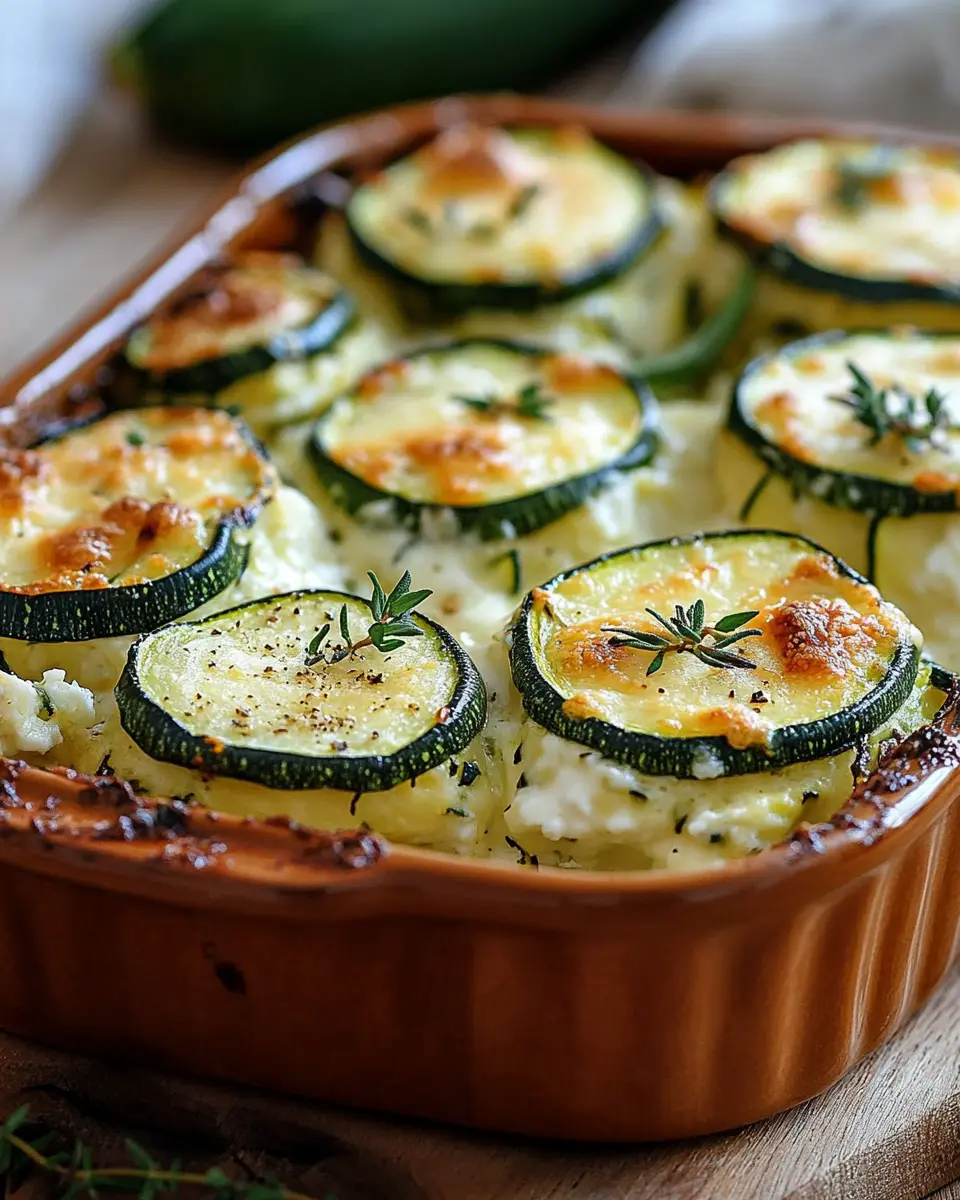 Zucchini-Auflauf mit Hüttenkäse und Parmesan: A Cozy Delight 6
