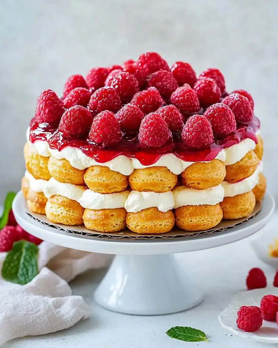 Windbeuteltorte mit Himbeeren: Easy Bliss for Home Chefs 7