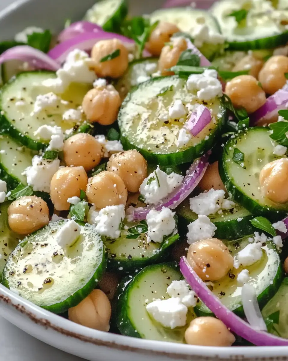Gurkensalat mit Kichererbsen und Feta – 5 Gründe für das Sommer-Highlight First Image First Image