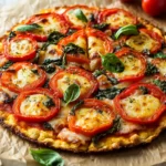 Vegane Blumenkohl-Pizza First Image First Image