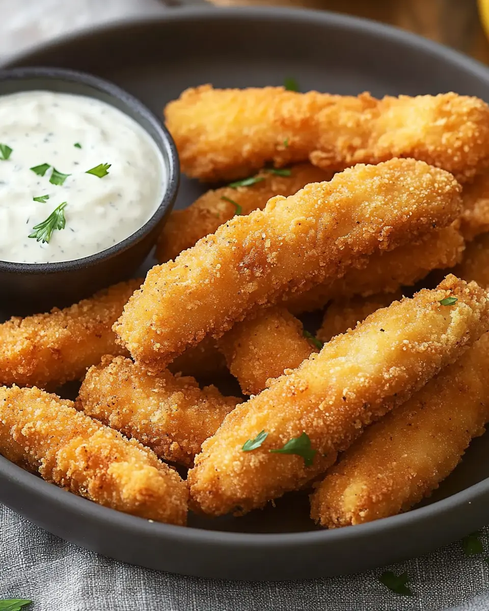 Hähnchen-Sticks mit Ranch Dip: Juicy Bites Everyone Loves 7