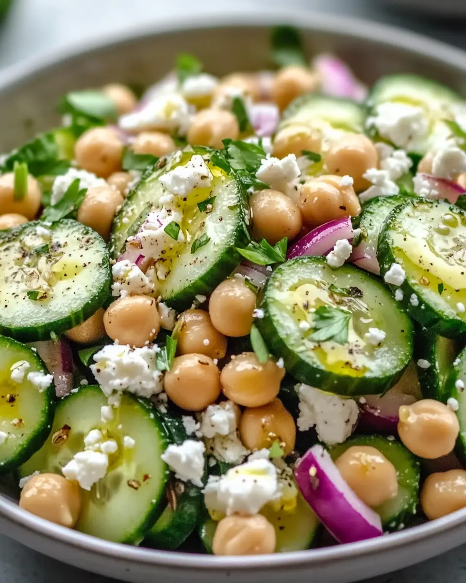 Gurkensalat mit Kichererbsen: 5 Gründe, warum du es liebst 6