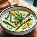 Spargelsuppe mit Tortelloni-Prosa First Image First Image