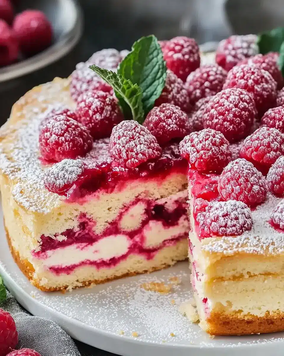 Schneller Himbeerkuchen – Das beste Rezept für spontanes Kuchenglück First Image First Image