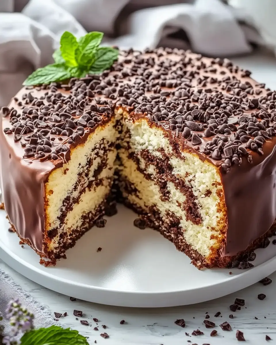 Kuchen mit Schokostreuseln – Bester Rührkuchen First Image First Image