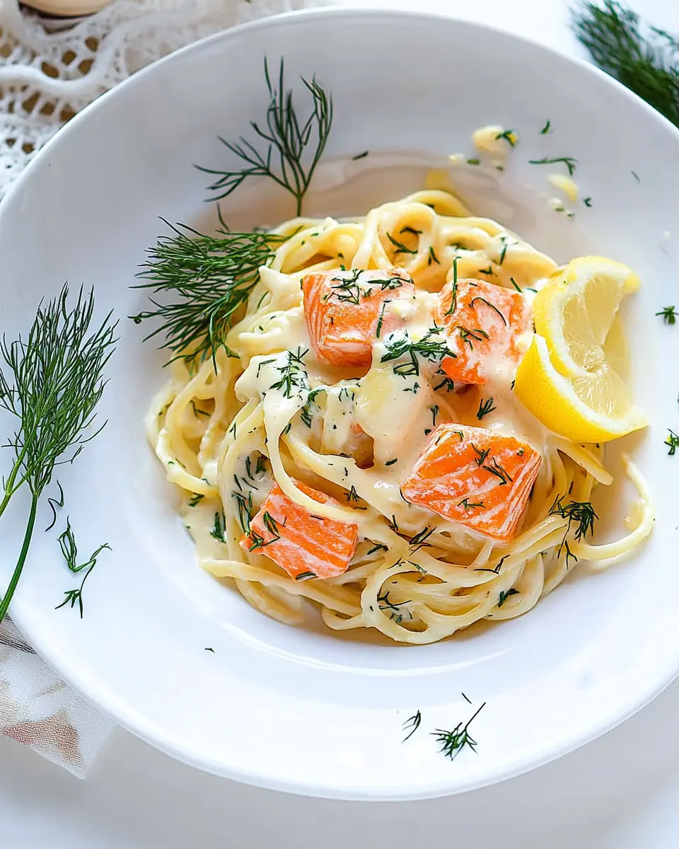 Nudeln mit Lachs Sahne Soße: Irresistibly Creamy Delight 6