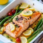 Einfacher Zitronen Lachs im Ofen First Image First Image