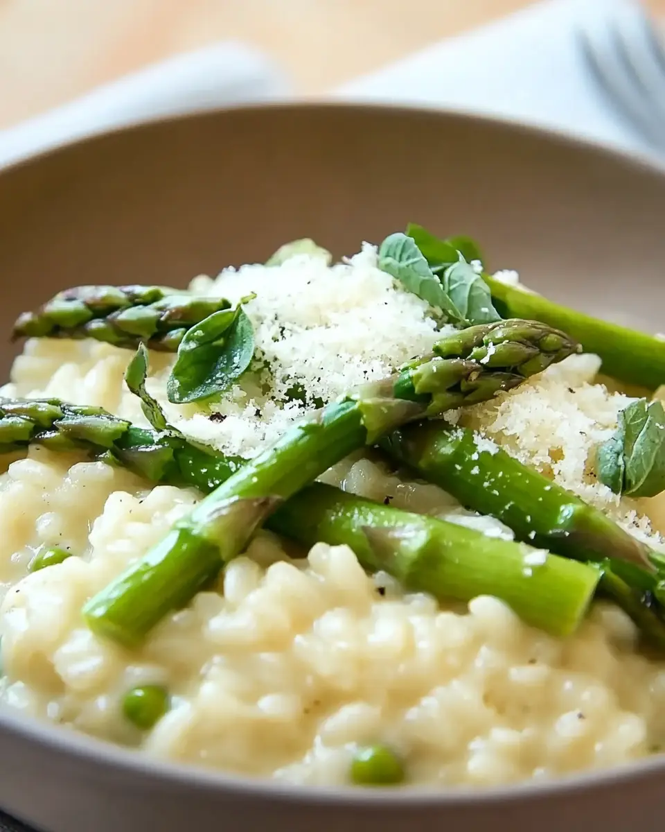 Risotto mit grünem Spargel: Cremig & Einfach für Zuhause 5 amkfhgozsf6dvrwchruy