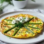Spargel Frittata mit frischen Kräutern – Bestes Rezept First Image First Image