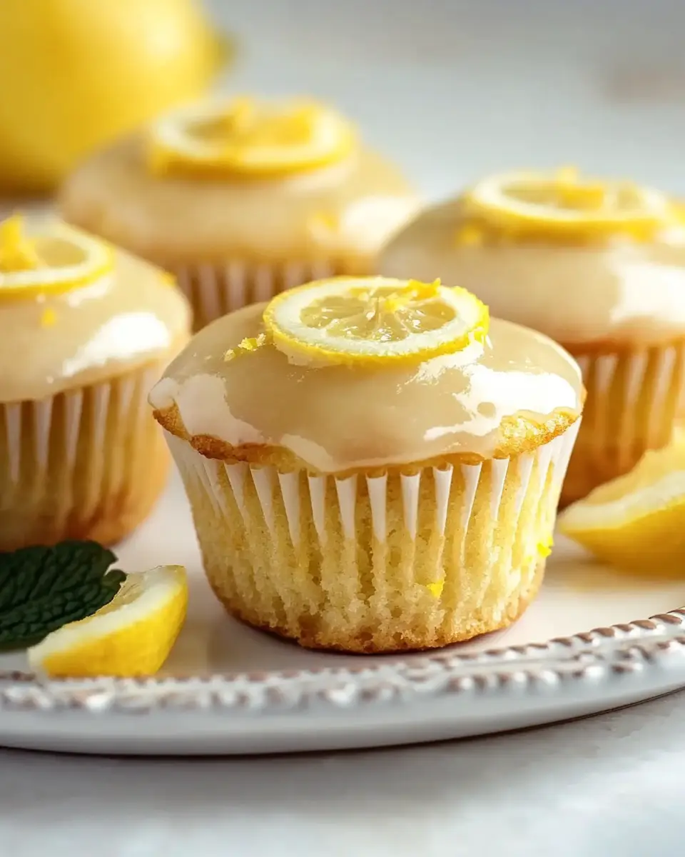 Zitronen Muffins – Saftig, Einfach und Unwiderstehlich First Image First Image