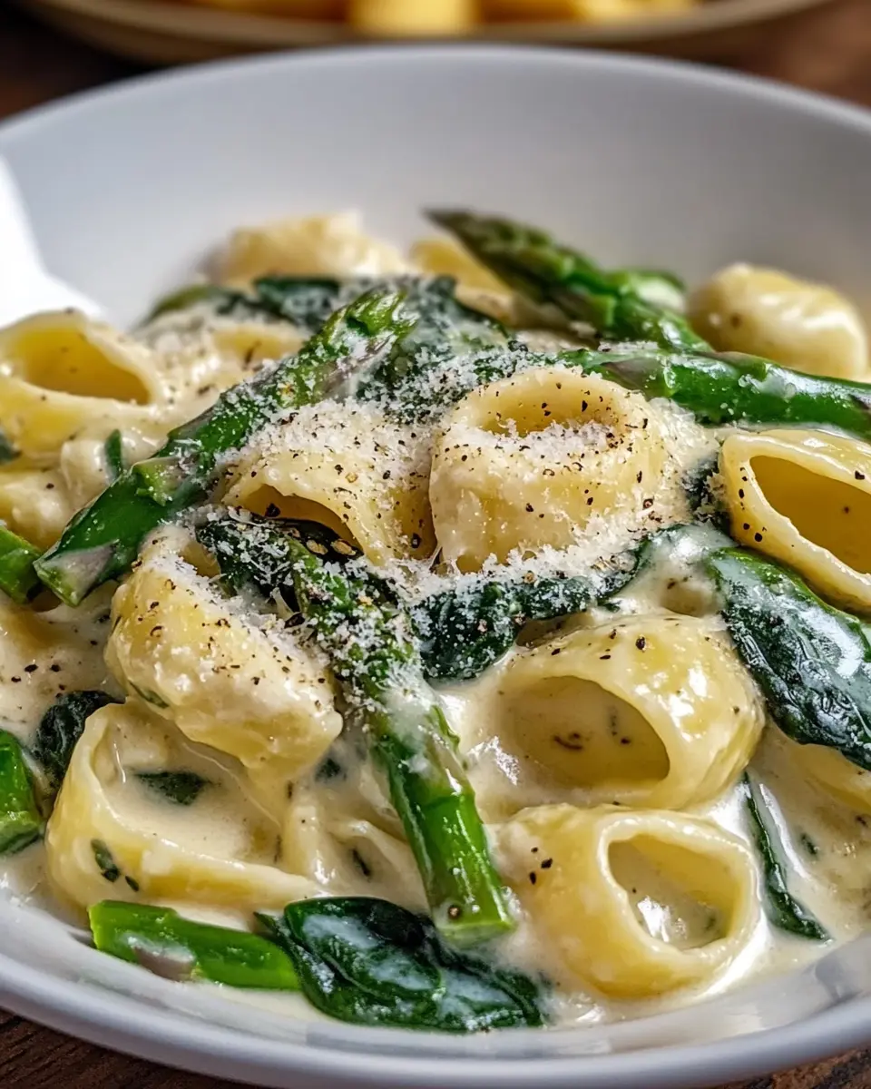 Pasta mit grünem Spargel und Spinat: Cremig & Schnell Genuss 5 bcwdorh35luofdarmazz