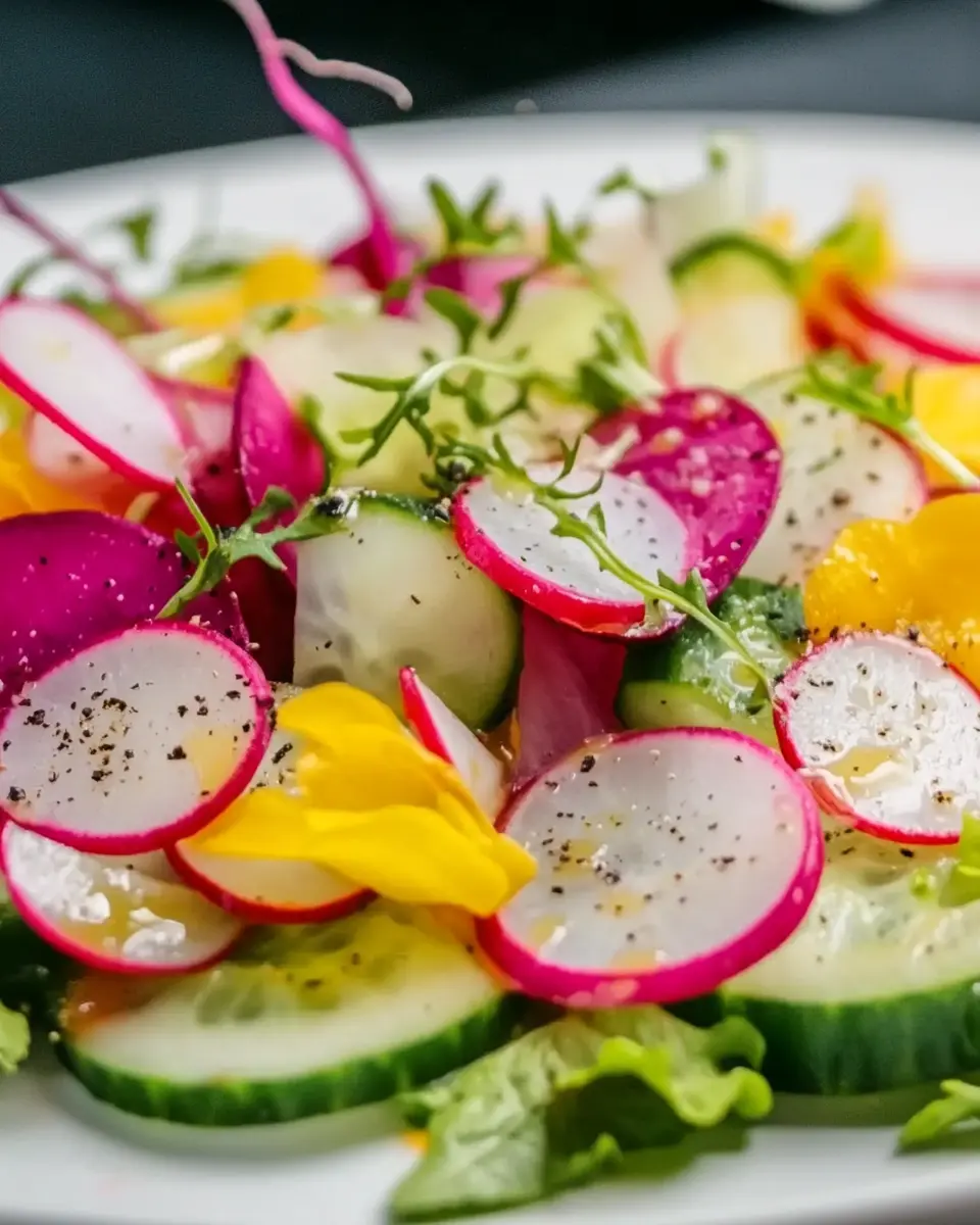 Radieschensalat mit Gurke: Raffiniert und Frisch für jeden Gaumen 5