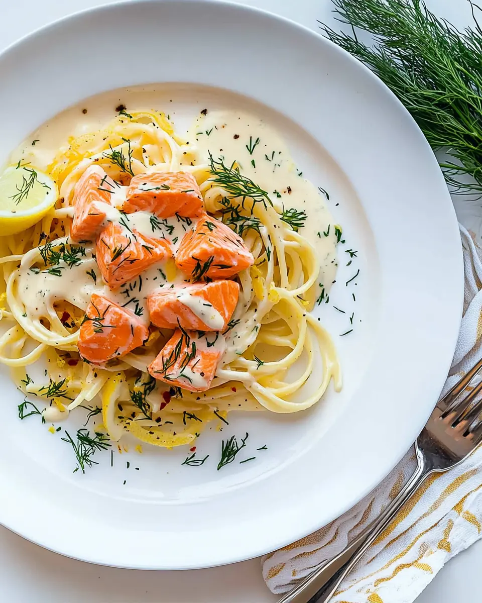 Nudeln mit Lachs Sahne Soße: Irresistibly Creamy Delight 7