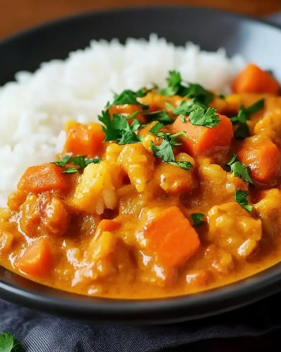 Reis mit Karotten Curry – Einfach & Cremig First Image First Image