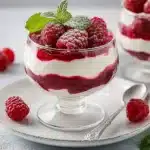 Himbeer Quark Dessert – Bestes cremiges Rezept First Image First Image