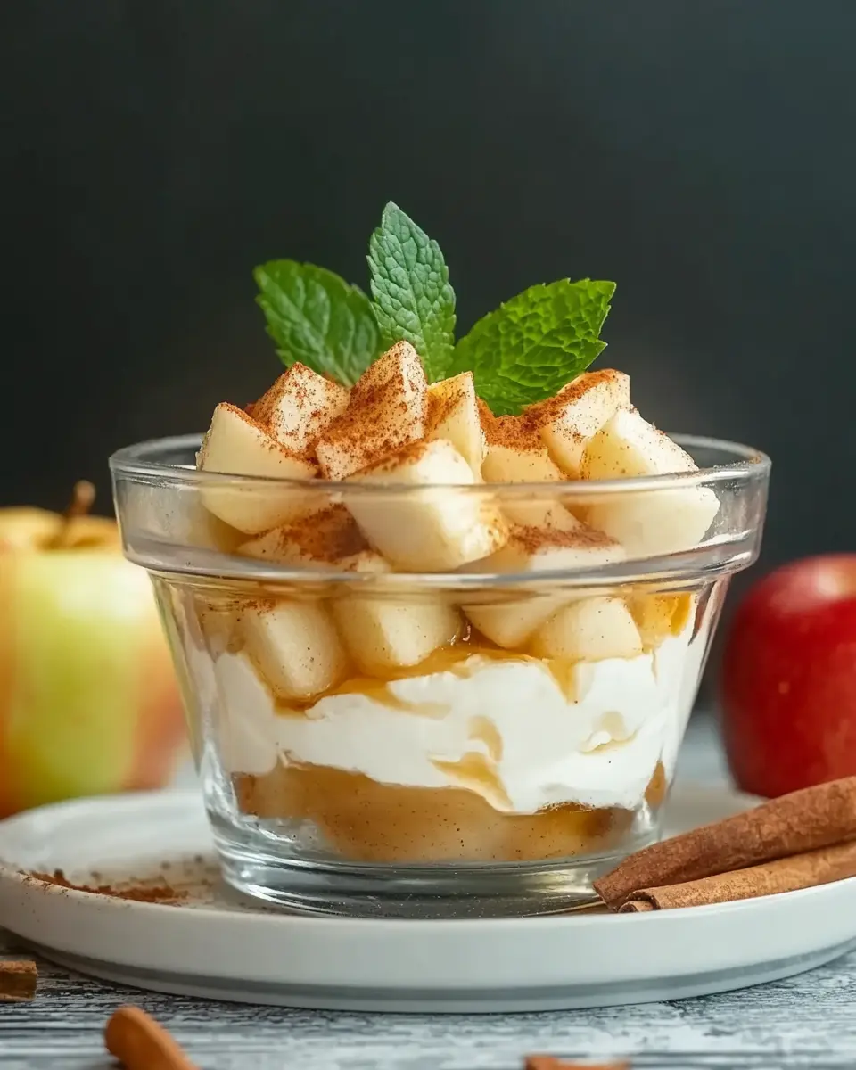 Apfel Quark Dessert – Cremig, Schnell und Unwiderstehlich First Image First Image
