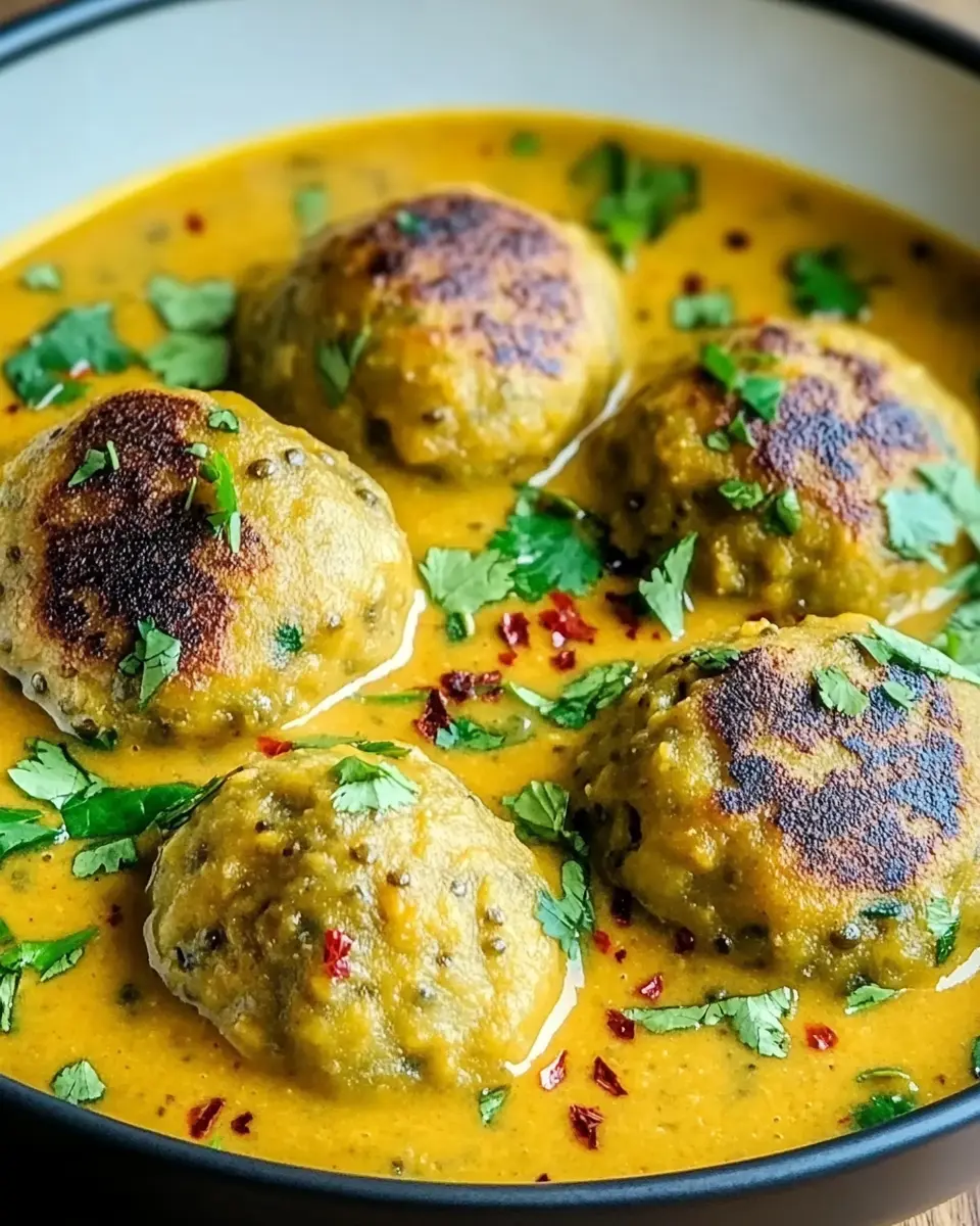 Vegane Linsenknödel in würziger Curry Sauce - Bestes Wohlfühlrezept! 5 gfjcpfkhf1zn8gr8qphl