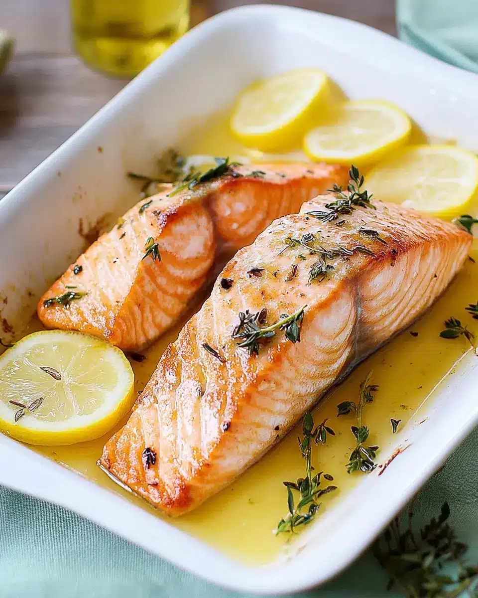 Einfacher Zitronen Lachs im Ofen First Image First Image