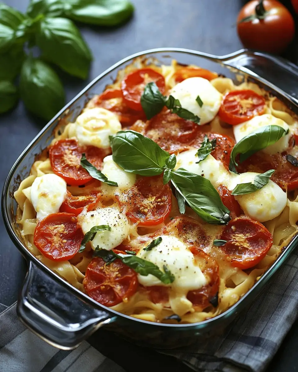 Einfacher Nudelauflauf mit Tomaten: Schnelles, cremiges Vergnügen! 5