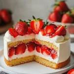 Erdbeertorte gemacht – Bestes einfaches Rezept First Image First Image