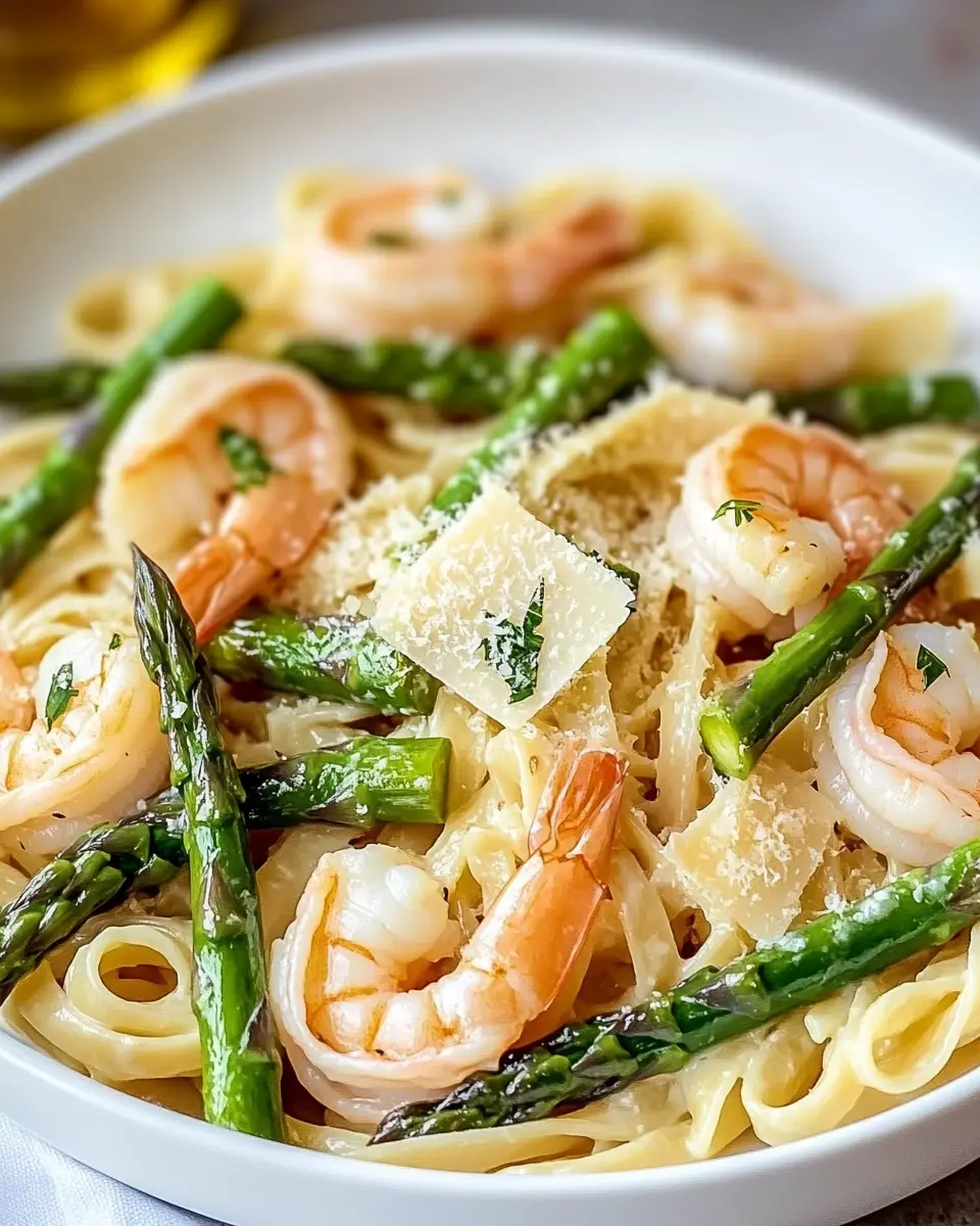 Pasta mit grünem Spargel und Garnelen: Easy Gourmet Delight 7
