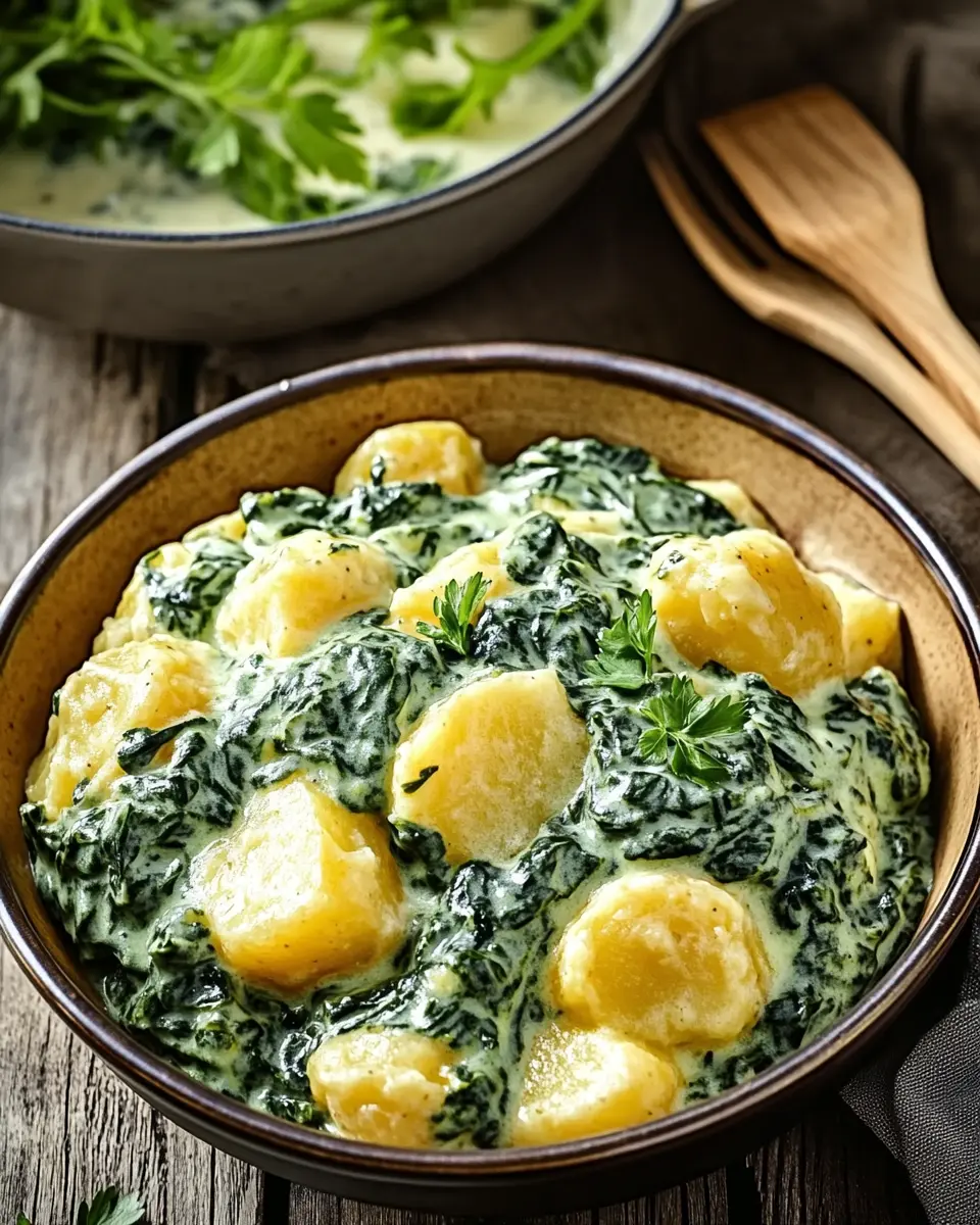 Cremige Spinatkartoffeln: Einfaches Rezept für Verführerische Genussmomente 6 llgfsq9c9g4uaoflkcj2