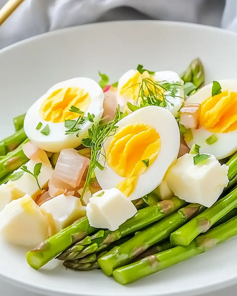 Spargelsalat mit Ei – Bestes Rezept einfach & schnell First Image First Image