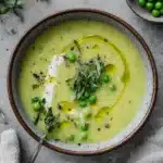Bärlauchsuppe mit Kartoffeln & Erbsen – Cremiges Frühlingsrezept First Image First Image