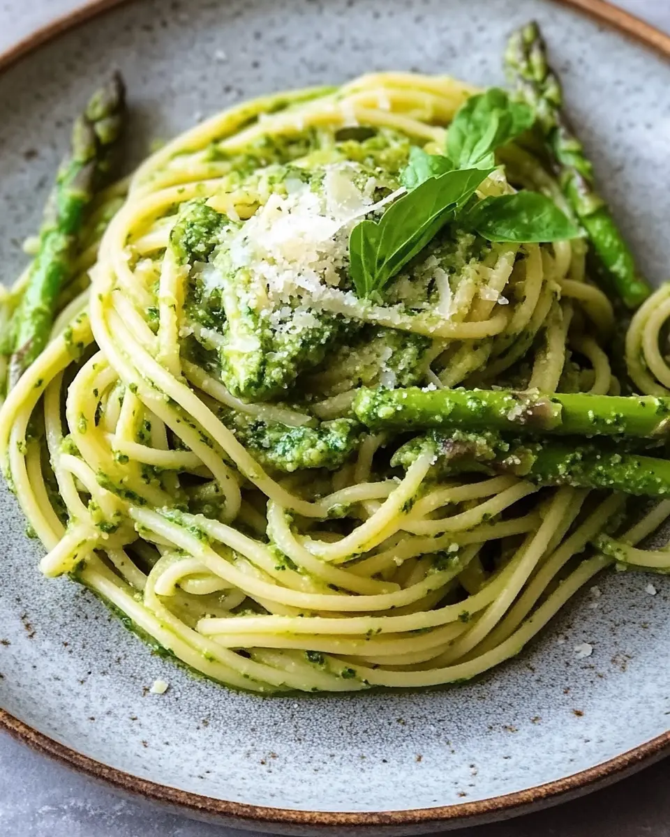 Spaghetti mit Spargel und Bärlauchpesto: A Fresh Twist on Comfort 7 mkqzst8z4tfq5y7rs35y