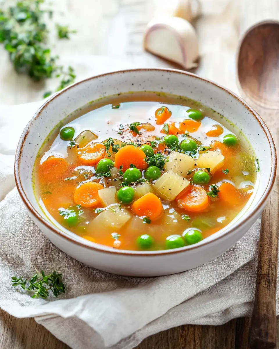 Klassische Gemüsesuppe wie bei Oma First Image First Image