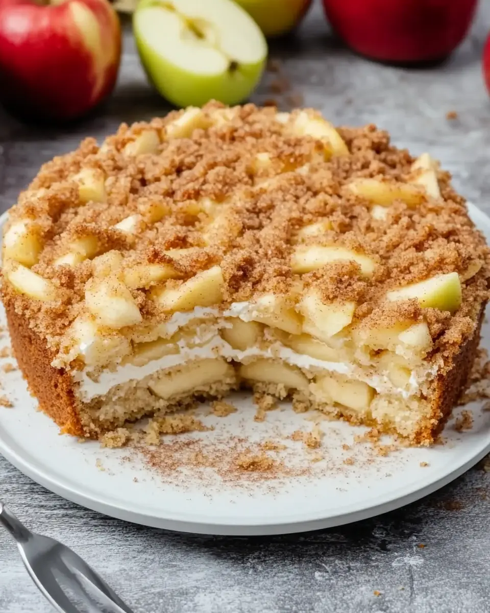 Apfel Quark Kuchen: Juicy Delight with Cinnamon Crumble 5 ntnmsa392htz9jddyckm