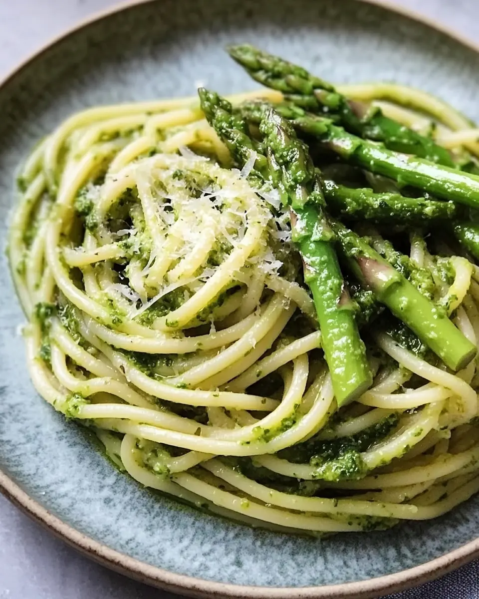 Spaghetti mit Spargel und Bärlauchpesto: A Fresh Twist on Comfort 6